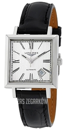 Longines Heritage 1968 Srebrny/Skóra 26x26 mm L2.292.4.71.0