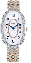 Longines Symphonette Srebrny/18 karatowe różowe złoto Ø18.9 mm L2.305.5.88.7