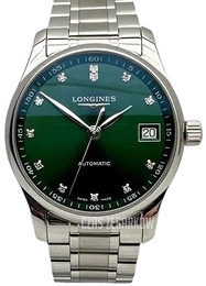 Longines Master Collection Zielony/Stal Ø34 mm L2.357.4.99.6