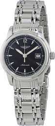 Longines Saint-Imier Czarny/Stal Ø30 mm L2.563.4.59.6