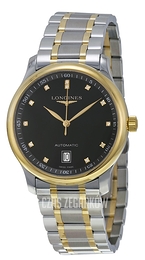 Longines Master Czarny/Stal w odcieniu złota Ø38.5 mm L2.628.5.57.7