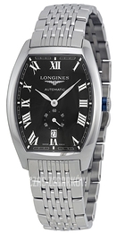 Longines Evidenza Czarny/Stal Ø33.1 mm L2.642.4.51.6