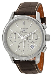 Longines Heritage Srebrny/Skóra Ø40 mm L2.749.4.72.2