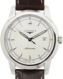 Longines Saint-Imier Srebrny/Skóra Ø41 mm L2.766.4.79.0