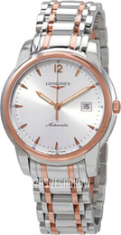 Longines Saint-Imier Srebrny/18 karatowe różowe złoto Ø41 mm L2.766.5.72.7