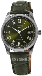 Longines Master Zielony/Skóra Ø40 mm L2.793.4.09.2