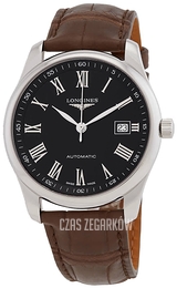 Longines Master Czarny/Skóra Ø40 mm L2.793.4.59.2