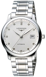 Longines Master Srebrny/Stal Ø40 mm L2.793.4.77.6