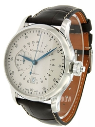 Longines Heritage Srebrny/Skóra Ø47.5 mm L2.797.4.73.0