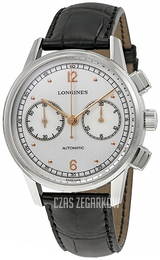 Longines Heritage Srebrny/Skóra Ø41 mm L2.814.4.76.0