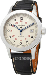 Longines Heritage Beżowy/Skóra Ø40 mm L2.832.4.73.0