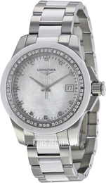 Longines Conquest Biały/Czeramiczna Ø35 mm L3.281.0.87.7