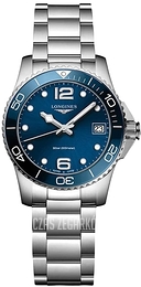 Longines Hydroconquest Niebieski/Stal Ø32 mm L3.370.4.96.6