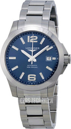 Longines Conquest Niebieski/Stal Ø39 mm L3.676.4.99.6