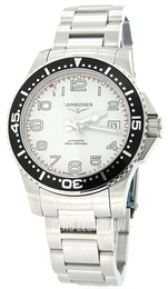 Longines HydroConquest Srebrny/Stal Ø39 mm L3.694.4.13.6