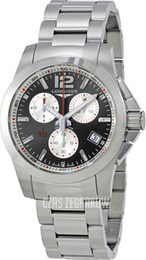 Longines Conquest Szary/Stal Ø41 mm L3.700.4.79.6