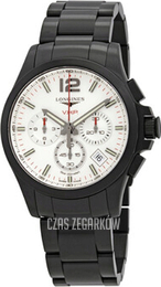 Longines Conquest V.H.P. Srebrny/Stal Ø42 mm L3.717.2.76.6