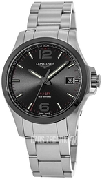 Longines Conquest V.H.P. Czarny/Stal Ø41 mm L3.719.4.56.6