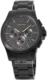 Longines Conquest V.H.P. Czarny/Stal Ø44 mm L3.727.2.66.6