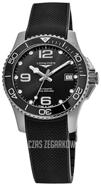 Longines HydroConquest Czarny/Guma Ø39 mm L3.780.4.56.9