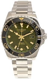 Longines Hydroconquest Zielony/Stal Ø41 mm L3.790.4.06.6