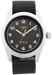 Longines Spirit Czarny/Tkanina Ø40 mm L3.810.1.53.2