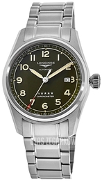 Longines Spirit Zielony/Stal Ø40 mm L3.810.4.03.6