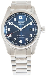 Longines Spirit Niebieski/Stal Ø42 mm L3.811.4.93.6