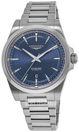 Longines Conquest Niebieski/Stal Ø41 mm L3.830.4.92.6