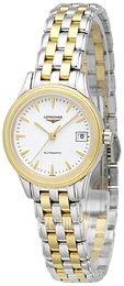 Longines Grande Classique Biały/Stal w odcieniu złota Ø26 mm L4.274.3.22.7