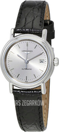 Longines Presences Srebrny/Skóra Ø25.5 mm L4.321.4.72.2