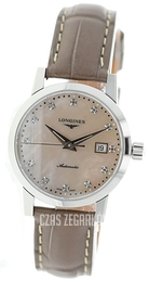 Longines The Longines 1832 Biały/Skóra Ø30 mm L4.325.4.87.2