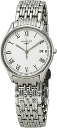 Longines Grande Classique Biały/Stal Ø32 mm L4.359.4.11.6