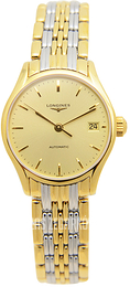 Longines Grande Classique Żółte złoto/Stal w odcieniu złota Ø25 mm L4.360.2.32.7