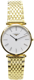 Longines La Grande Classique De Longines Biały/Stal w odcieniu złota Ø29 mm L4.512.2.11.8