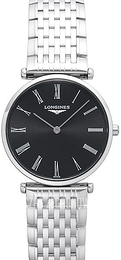 Longines La Grande Classique De Longines Czarny/Stal Ø29 mm L4.512.4.51.6