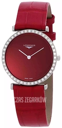 Longines La Grande Classique De Longines Czerwony/Skóra Ø29 mm L4.523.0.91.2