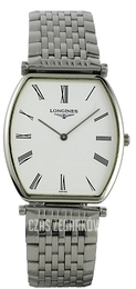 Longines Grande Classique Biały/Stal Ø29.7 mm L4.705.4.12.6