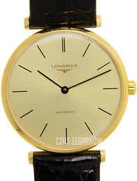 Longines Grande Classique Żółte złoto/Skóra Ø34 mm L4.708.2.32.2