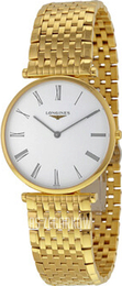 Longines La Grande Classique De Longines Biały/Stal w odcieniu złota Ø36 mm L4.755.2.11.8