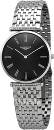 Longines La Grande Classique De Longines Czarny/Stal Ø36 mm L4.755.4.51.6