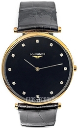 Longines La Grande Classique De Longines Czarny/Skóra Ø37 mm L4.766.1.57.2