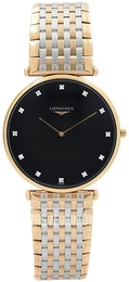 Longines La Grande Classique De Longines Czarny/Stal w kolorze różowego złota Ø37 mm L4.766.1.57.7