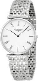 Longines Grande Classique Biały/Stal Ø37 mm L4.766.4.11.6
