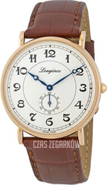 Longines Presence Heritage Srebrny/Skóra Ø38.5 mm L4.785.8.73.2