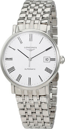 Longines Flagship Czarny/Stal Ø38.5 mm L4.874.4.57.6