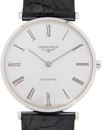 Longines La Grande Classique De Longines Srebrny/Skóra Ø36 mm L4.908.4.71.2