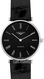 Longines La Grande Classique De Longines Czarny/Skóra Ø38 mm L4.918.4.51.2