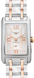Longines Dolcevita Biały/Stal 20.8x32 mm L5.255.5.75.7