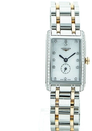 Longines Dolcevita Biały/18 karatowe różowe złoto L5.255.5.89.7